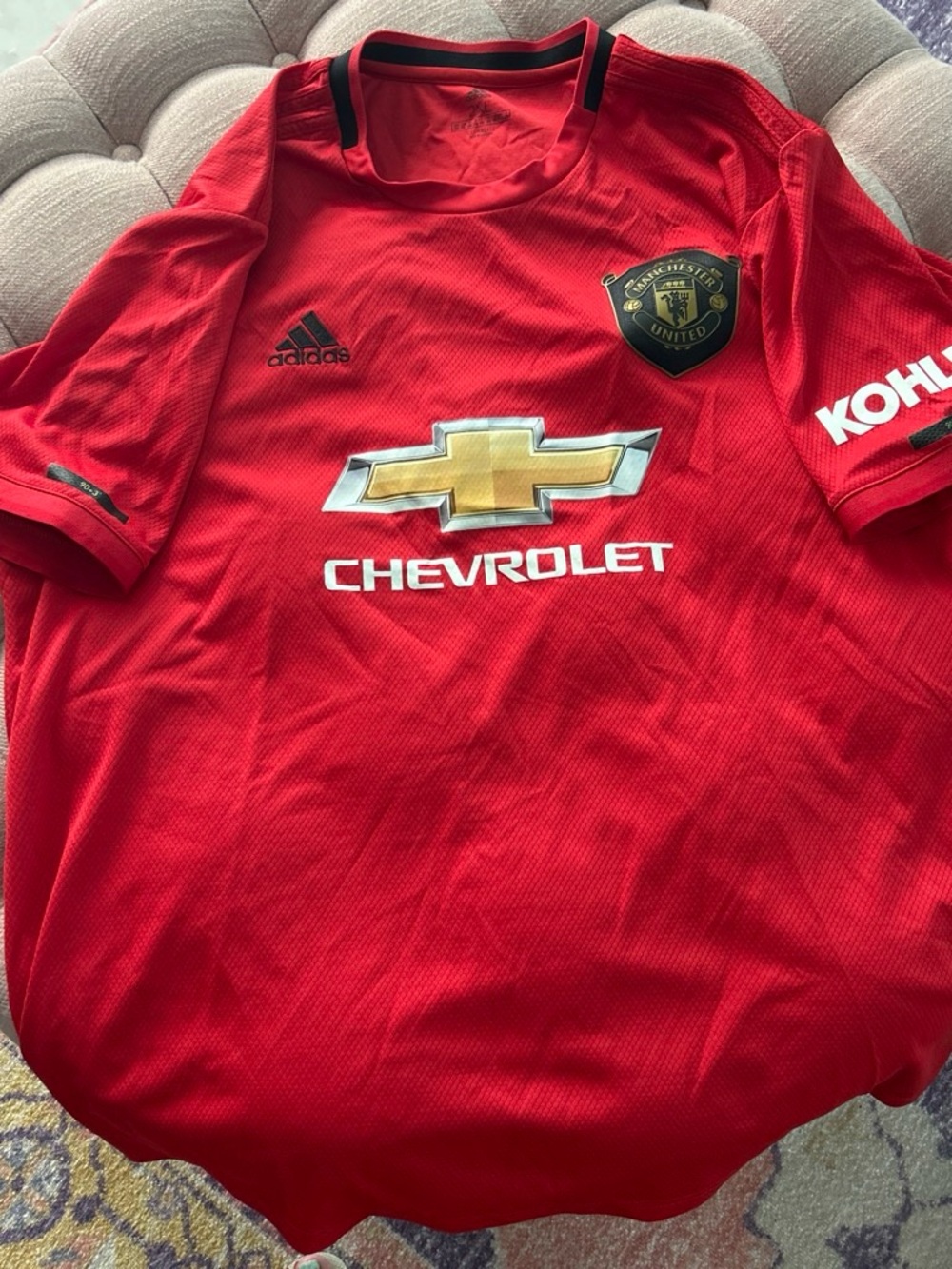 adidas Red Performance Soccer Jersey